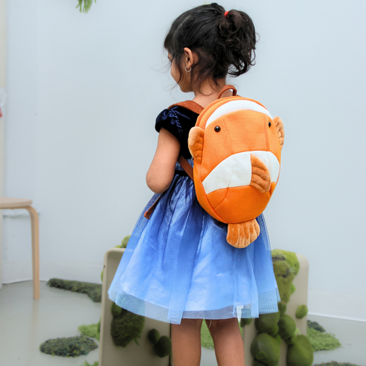 Eco Fish Toddlers Backpack - Premium Backpack from The Rare Bunnies - Just $39! Shop now at The Rare Bunnies