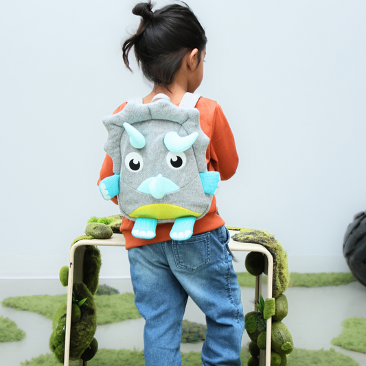 Cute Raptor Toddler Backpack - Premium Backpack from The Rare Bunnies  - Just $44! Shop now at The Rare Bunnies 