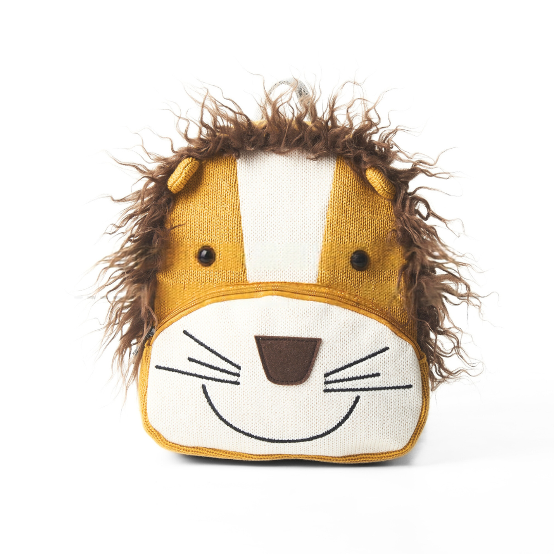 Yellow Lion Toddler Backpack