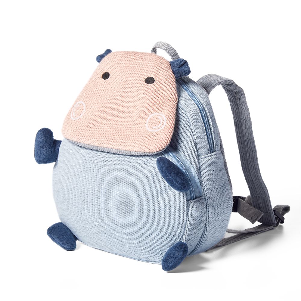 Poppy The Hippo Toddler Backpack