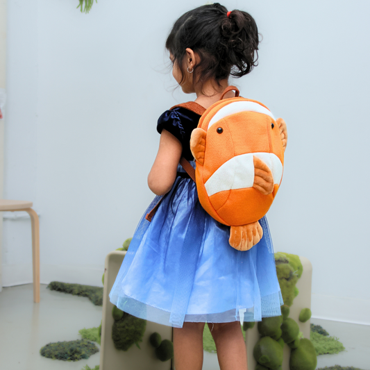 Eco Fish Toddlers Backpack - Premium Backpack from The Rare Bunnies  - Just $39! Shop now at The Rare Bunnies 