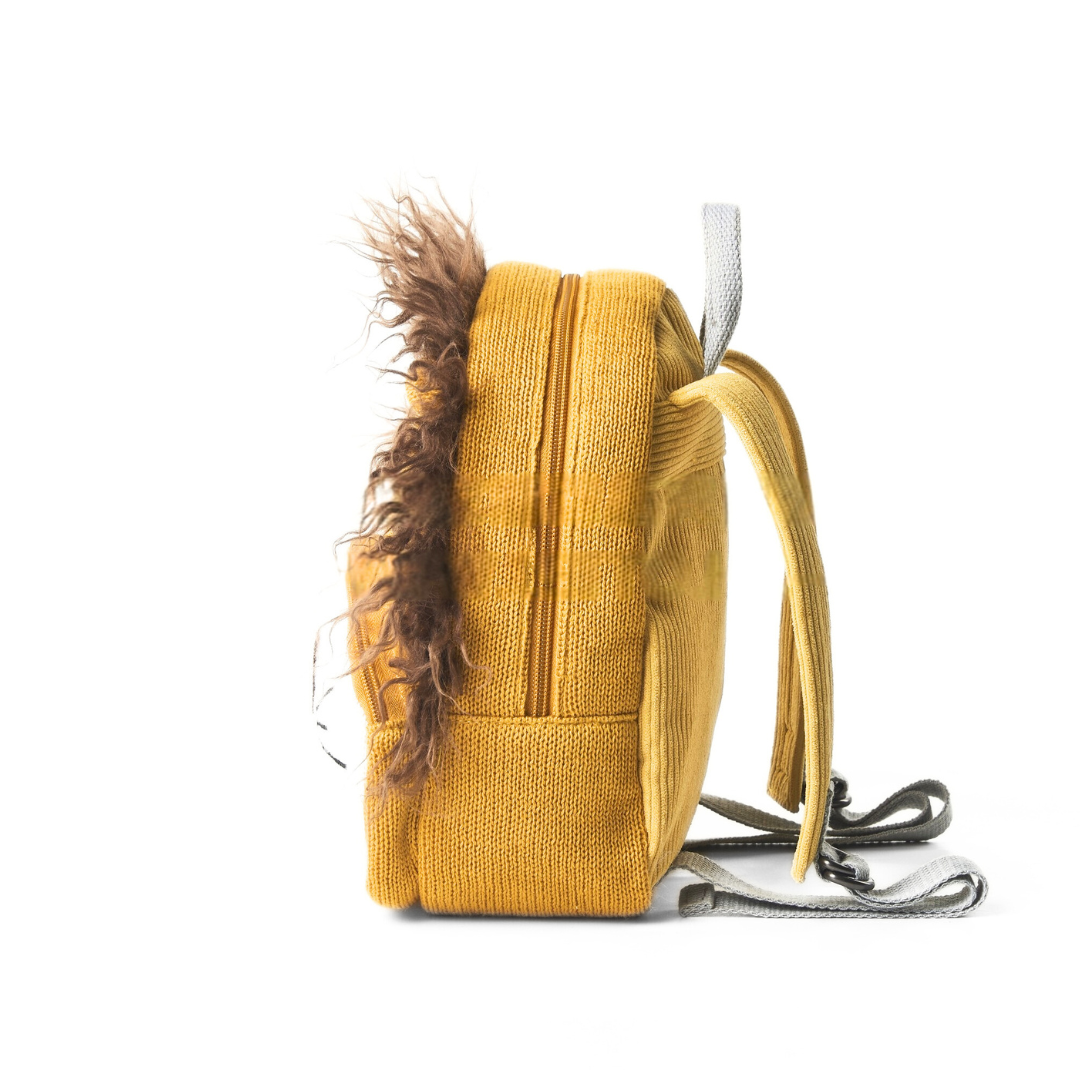 Yellow Lion Toddler Backpack