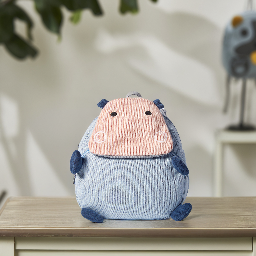 Poppy The Hippo Toddler Backpack