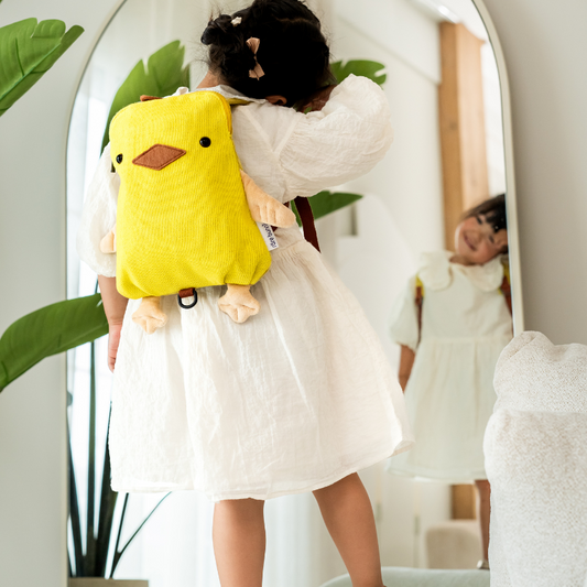 Eco Duck Kids Backpack - Premium Backpack from The Rare Buniies - Just $37! Shop now at The Rare Bunnies 