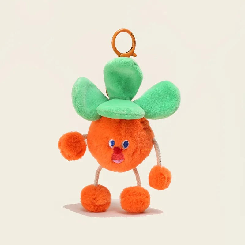 Plush Carrot Bag Charm