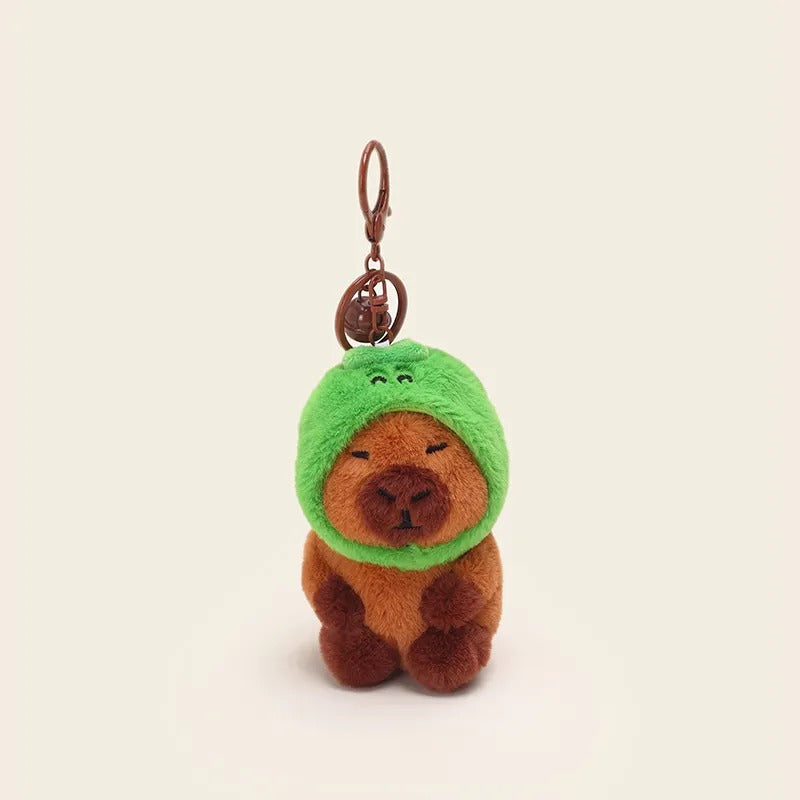 Hooded Capybara Bag Charm