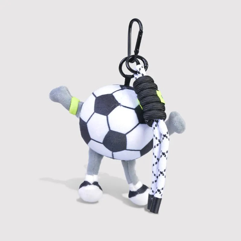 Plush Football Bag Charm