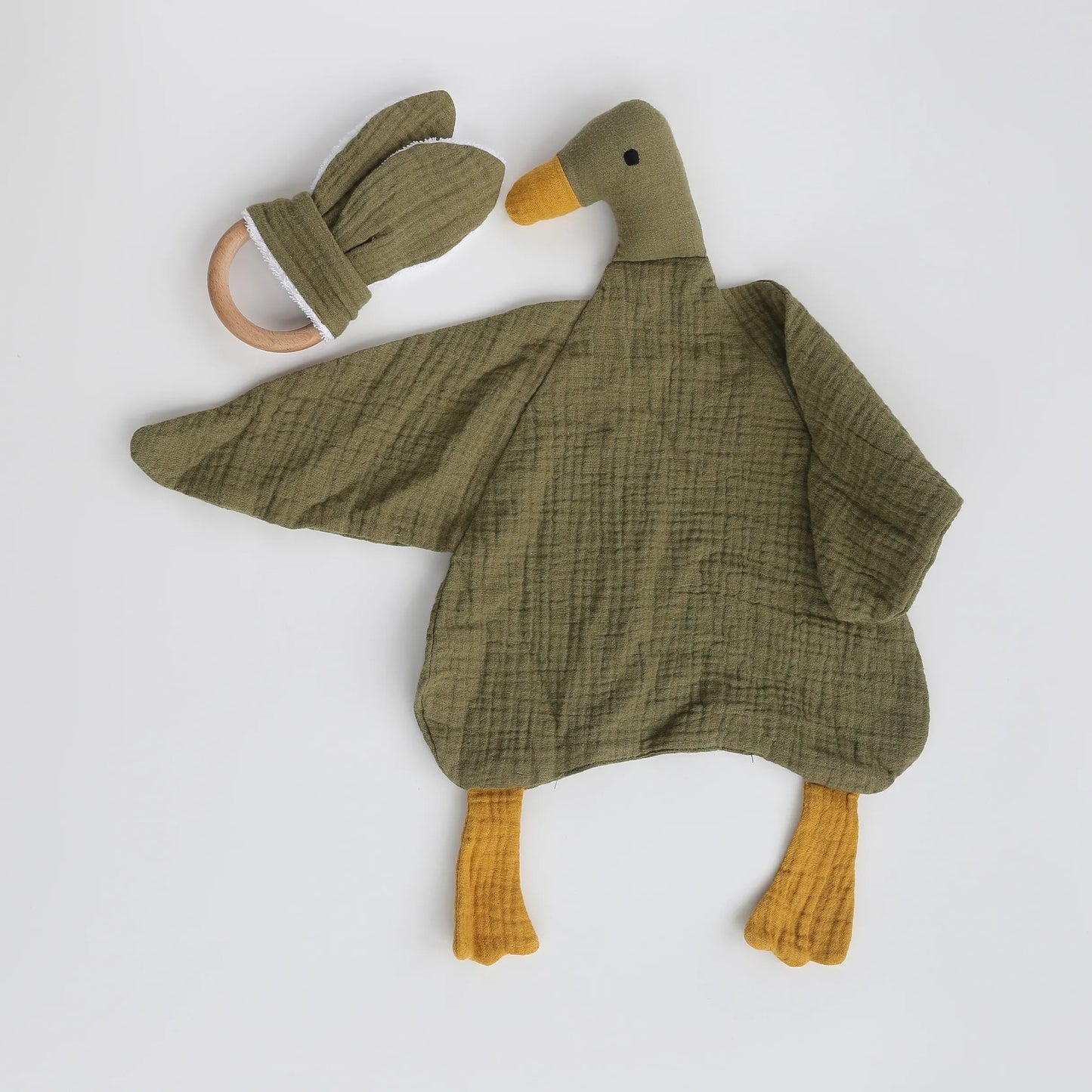 Toddler Organic Cotton Security Blanket - Premium  from The Rare Bunnies - Just $14.99! Shop now at The Rare Bunnies 