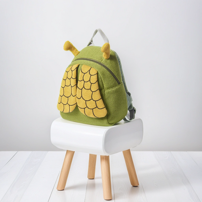 Eco Bee Green Toddler Backpack - Premium Backpack from The Rare Buniies - Just $39.99! Shop now at The Rare Bunnies 