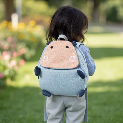 Poppy The Hippo Toddler Backpack