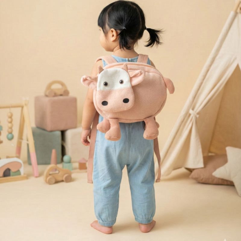 Milky The Cow Toddler Backpack