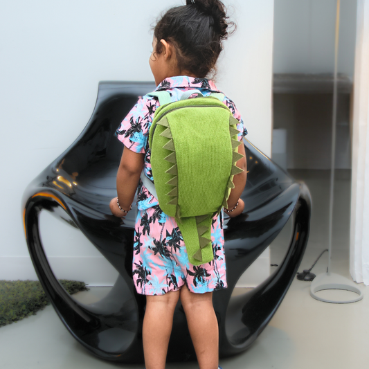 Eco Dyno Toddler Backpack - Premium Backpack from The Rare Buniies - Just $41! Shop now at The Rare Bunnies 