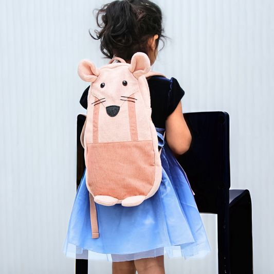 Cute Mice Toddler Backpack - Premium Backpack from The Rare Bunnies  - Just $42! Shop now at The Rare Bunnies 