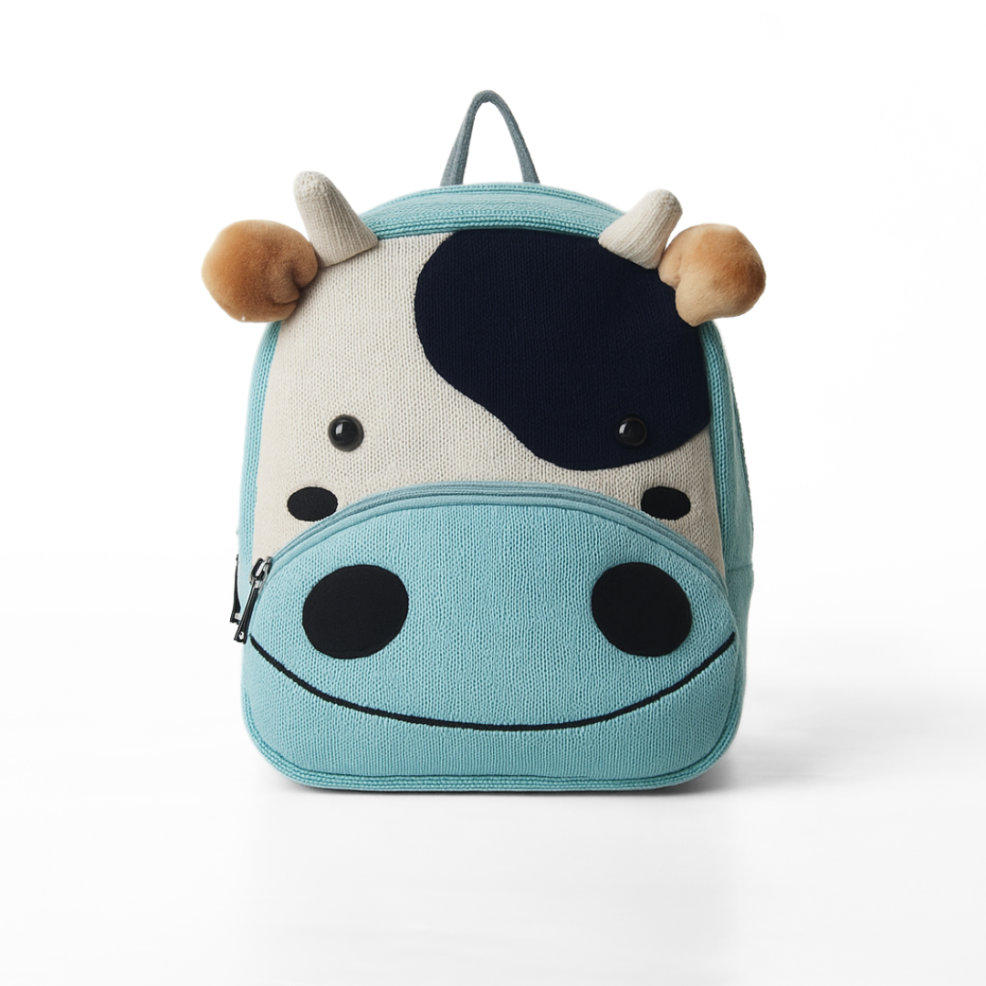 Blue Cow Toddler Backpack – Rare Bunnies