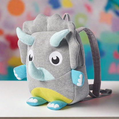 Cute Raptor Toddler Backpack - Premium Backpack from The Rare Bunnies  - Just $44.99! Shop now at The Rare Bunnies 