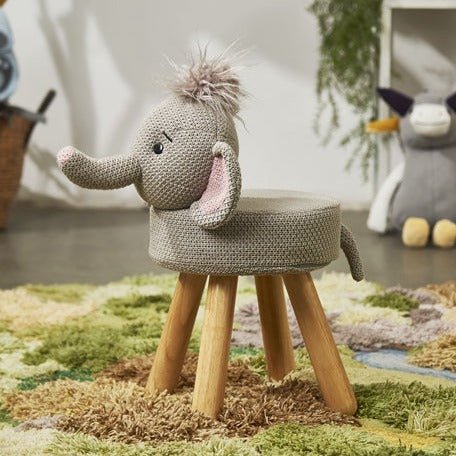 Cute Elephant Wooden Kids Toy Chair - Premium Chair from The Rare Buniies - Just $89.99! Shop now at The Rare Bunnies 