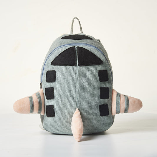 Eco Space Rocket Kids Backpack - Premium Backpack from The Rare Bunnies  - Just $29.99! Shop now at The Rare Bunnies 