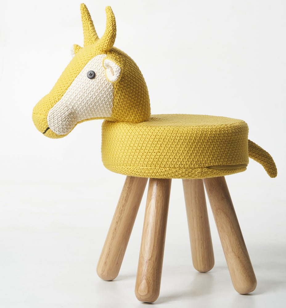 Kids Cute Cow Ottoman Chair - Premium Chair from The Rare Buniies - Just $99.99! Shop now at The Rare Bunnies 